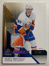 2014-15 SP Game Used Rookies Patch #177 Scott Mayfield RC /99 NY Islanders