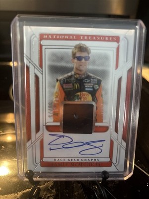2025 National Treasures Race Gear Graphs /75 On Card Auto