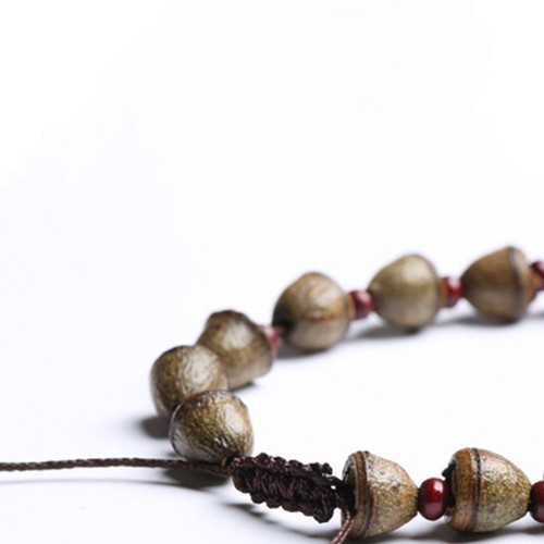 Bracciale perle Bodhi buddismo preghiera perline braccialetto perline buddiste - Foto 6 di 12