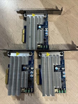 x3 HP TURBO G2 M.2 PCIE ADAPTER CARD 742006-003 - NO SSD