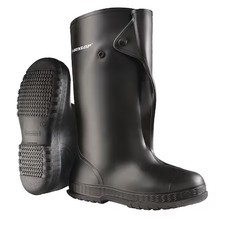 Onguard 8603000 Overboots, Plain Toe, Pvc, 17 In Height, Snap Tab Closure,