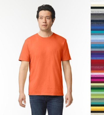 10 Stück Set Gildan Herren Softstyle Ring Spun T-Shirt S-4XL Baumwolle 64000 NEU