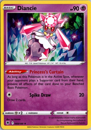 Adaman 135/189 - Carta Pokemon Olografica Rara Reverse Holo - Astral Radiance (Spada & Scudo) - 2