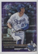 2017 Bowman Chrome Prospects Purple Shimmer Refractor Ryan O'Hearn #BCP212 14dh
