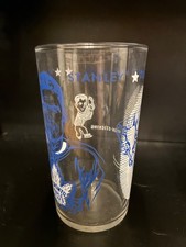1960/61 - ALLAN STANLEY - YORK PEANUT BUTTER - NHL - HOCKEY GLASS - ORIGINAL
