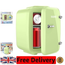 Sleek 4L Thermoelectric Mini Fridge - Compact Cooling for Drinks & Skincare