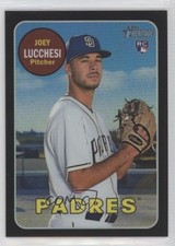 2018 Topps Heritage High Number Chrome Black Refractor 38/69 Joey Lucchesi 0he