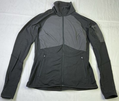 Helly Hansen Women's LIFA Merino Wool Midlayer Half Zip Jacket-Black-Size: M F