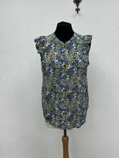 Joules Size 14 Top Womens Floral Print Sleeveless Holiday Cottage Ditsy