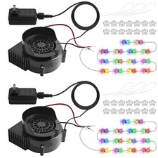 2 Set 2.5A Replacement Air Blower for Inflatables 12V/3A Adapter