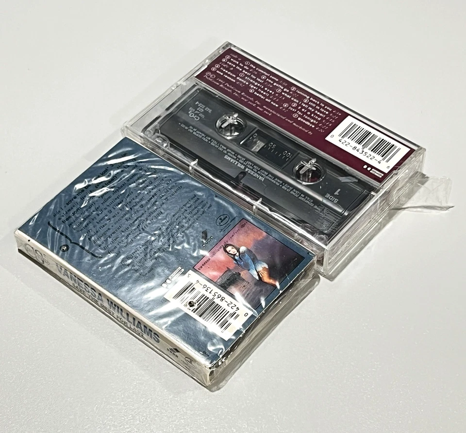 Lot of 2 Vanessa Williams Cassettes The Comfort Zone, Save The Best New/Sealed - Image 3 of 4