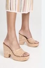 VERONICA BEARD PAULITA CORK WEDGE SANDAL NWOT