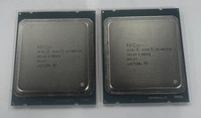 MATCHING PAIR OF INTEL 3.3GHZ 16M 8C E5-4627V2 PROCESSORS / SR1AD