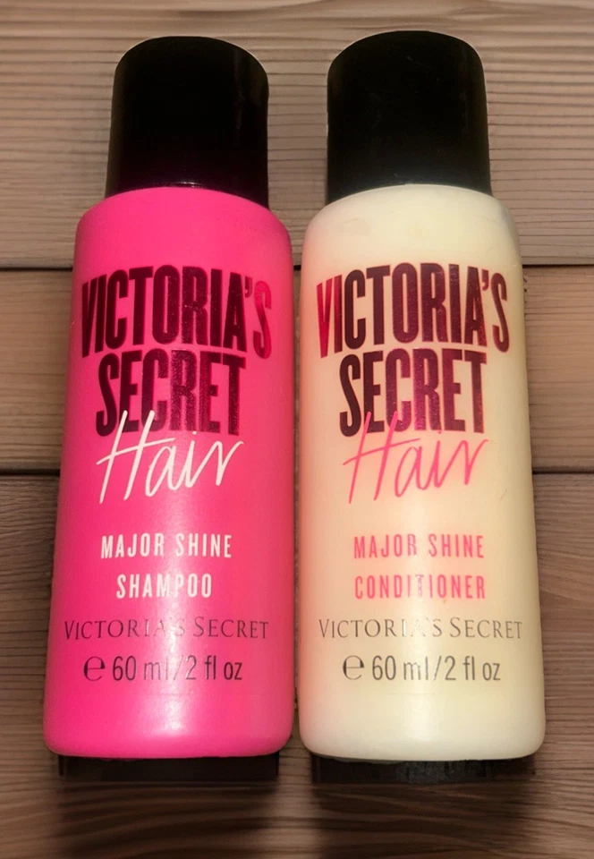 Victoria's Secret Bombshell Hair Major Shine Shampoo/Conditioner w/ Bag-2oz- - Image 3 of 4