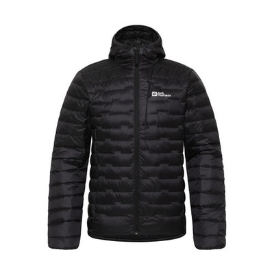 Jack Wolfskin Mens Passamani Hooded Padded Jacket - Phantom - M