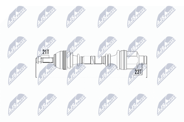 NTY Antriebswelle NPW-RE-014 FüR Renault-image
