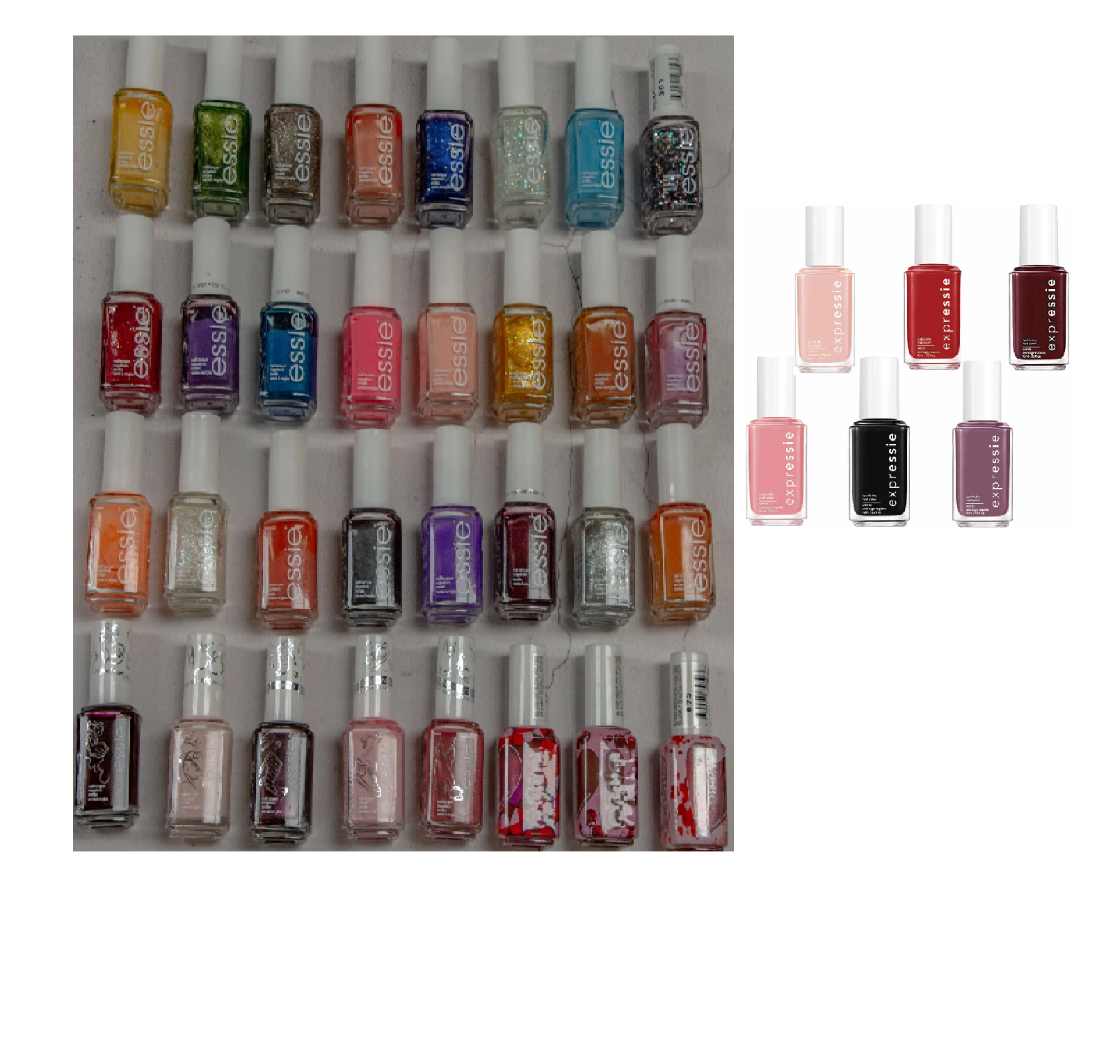 8 x ESSIE Expressie Job Lot Nail Polish Varnish 13.5ml each