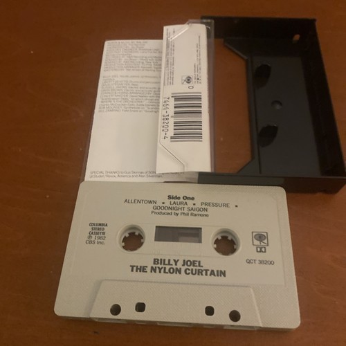 Billy Joel Nylon Curtain Cassette Columbia QCT 38200 - Picture 4 of 5