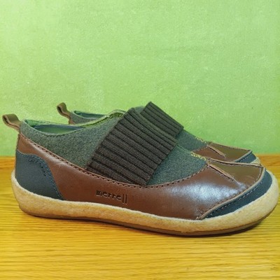 Merrell Montreal Chestnut Shoes Womens Size 8 Leather Wool Slip On Duck Bands