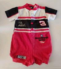 Vintage Dale Earnhardt NASCAR Baby 12M Bodysuit