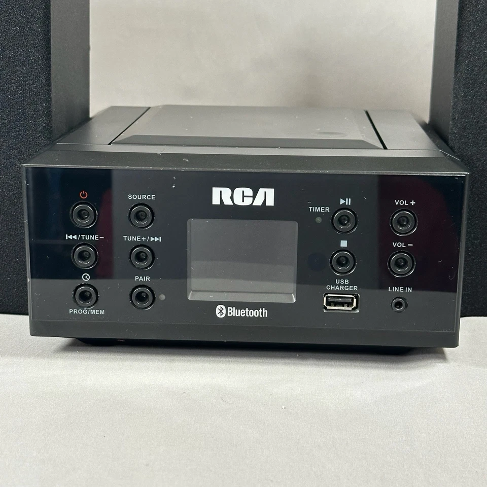 RCA Music System CD Radio Speakers RS2929B AC Bluetooth Connect USB - Image 3 of 4
