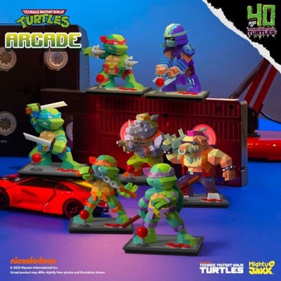 Teenage Mutant Ninja Turtles Arcade Series Mightyjaxx 4-Inch Mini