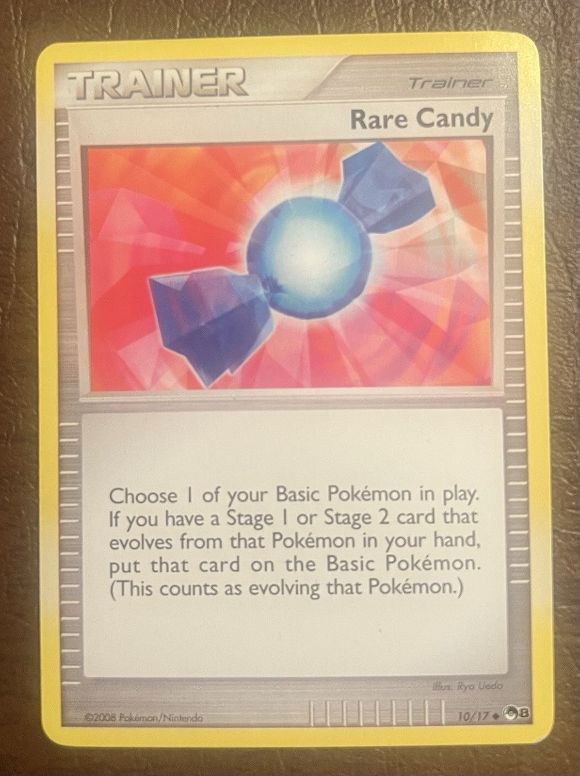 Rare Candy 10/17 POP Series 8 Uncommon POKEMON