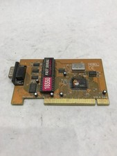 SIIG CYBERPRO JJ-P01012-S7 S6 PCI DB9 RS232 Serial Port Card 1 port UNTESTED DW