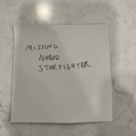 LEGO Star Wars: Naboo Starfighter & Naboo 9674, W/ Instructions