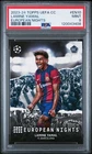 2023-24 TOPPS UCC EUROPEAN NIGHTS #EN10 LAMINE YAMAL ROOKIE RC PSA 9