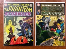 The Phantom Stranger Lot 2 wKEY: VG to FN #1 & 3 DC Comics 1969 $7 Ship