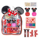 Disney Minnie Mouse - Cosmetic Makeup Gift Bag Set Includes Lip Gloss, Nail P...