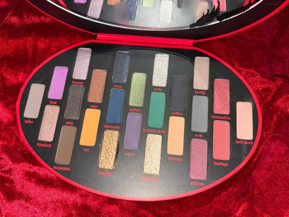 Kat Von D 'Fetish' Eye Shadow Palette 24 Gorgeous Shades NIB Authentic - Image 3 of 4