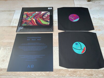 CURRENT 93  Soft Black Stars  signed Autographed by David Tibet 2 x vinyl LP new