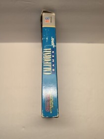 California Games NES Nintendo Entertainment System con scatola e custodia TESTATO VELOCEMENTE!!