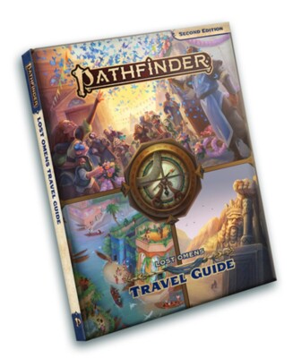 PZO9313 - Pathfinder Lost Omens Travel Guide HC - Hardcover (P2)