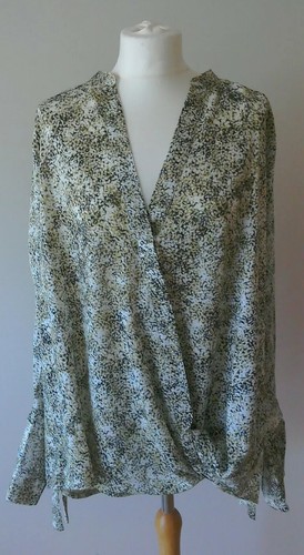 Ladies Green/ Grey Top From Next BNWT Size UK 20 - Picture 1 of 7