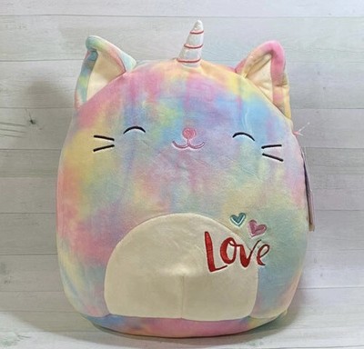 RARE 2021 SQUISHMALLOW 11â CALI CATICORN RAINBOW OMBRE CAT UNICORN | eBay