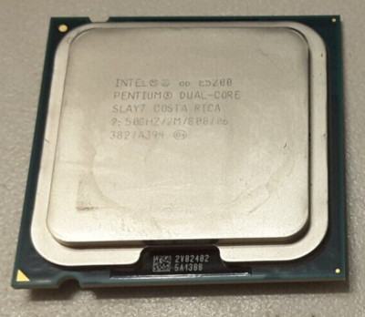Intel Pentium Dual Core E5200 2.5 GHz 2MB 800MHz SLAY7 CPU Processor, Free Ship