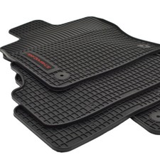 MP Logo Gummimatten Gummifußmatten passend für Seat Leon III 5F ab Bj. 2012