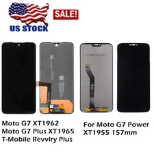 For Motorola Moto G7 Plus XT1962/ G7 Power XT1955-5-6 LCD Display Touch Screen