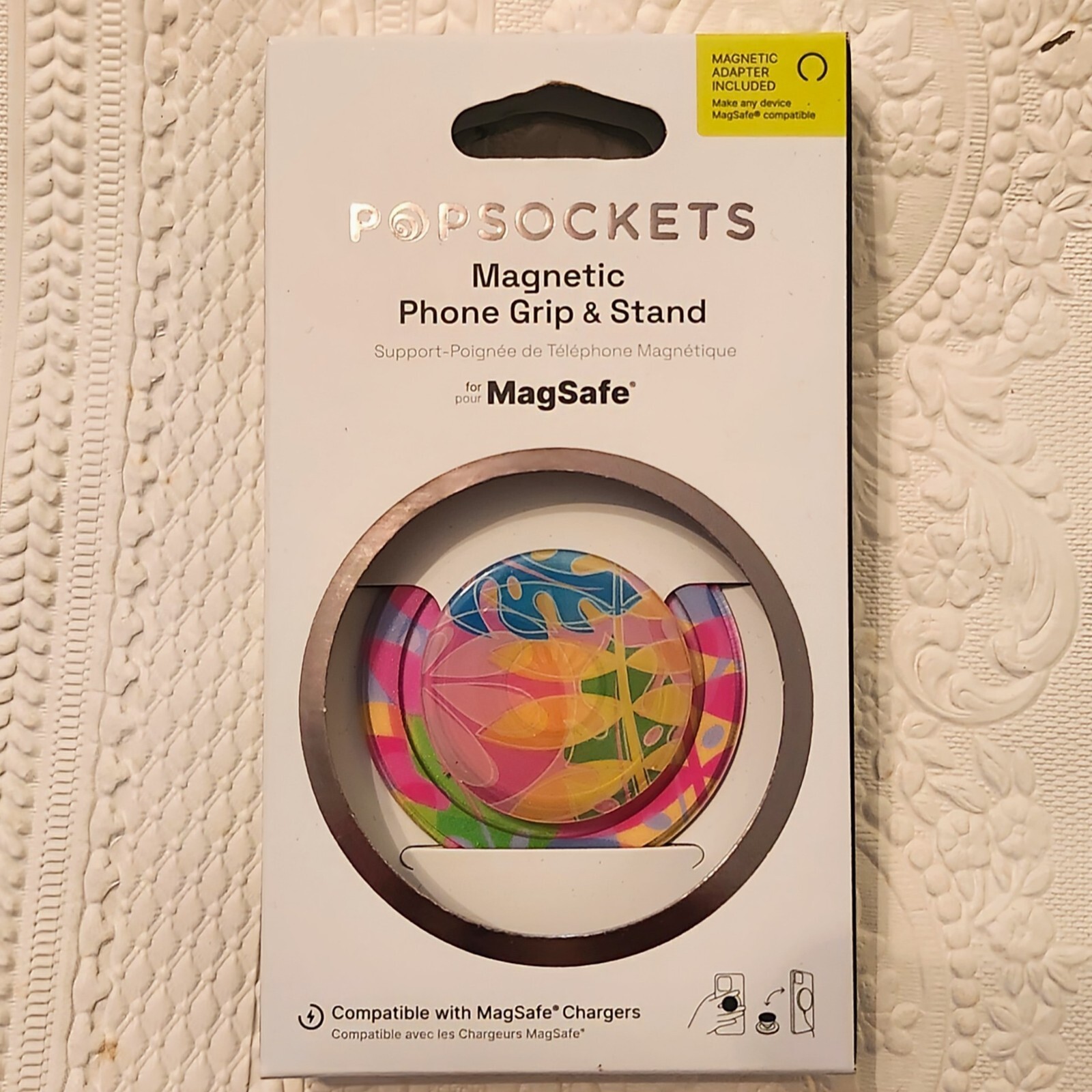PopSocket MAGSAFE Boca Palm Clear NEW IN BOX-image