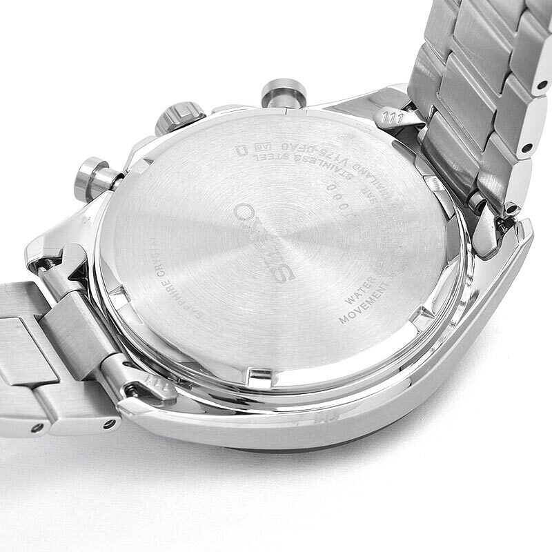 SEIKO SELECTION SBPY167 Chronograph Solar Analog Watch Black Dial