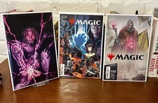 Magic The Gathering #1 #2 & Master Of Metal #1 Virgin Lot BOOM! Studios 2021 NM