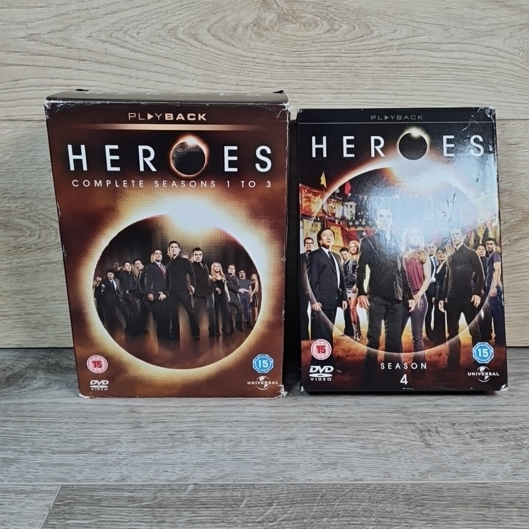 HEROES ヒーローズ コンプリートDVD-BOX 中古美品