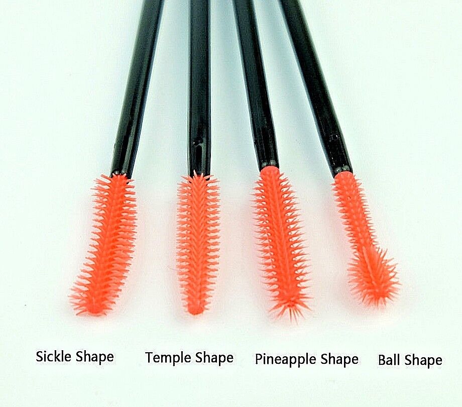 Silicone mascara wands Silicone mascara wands