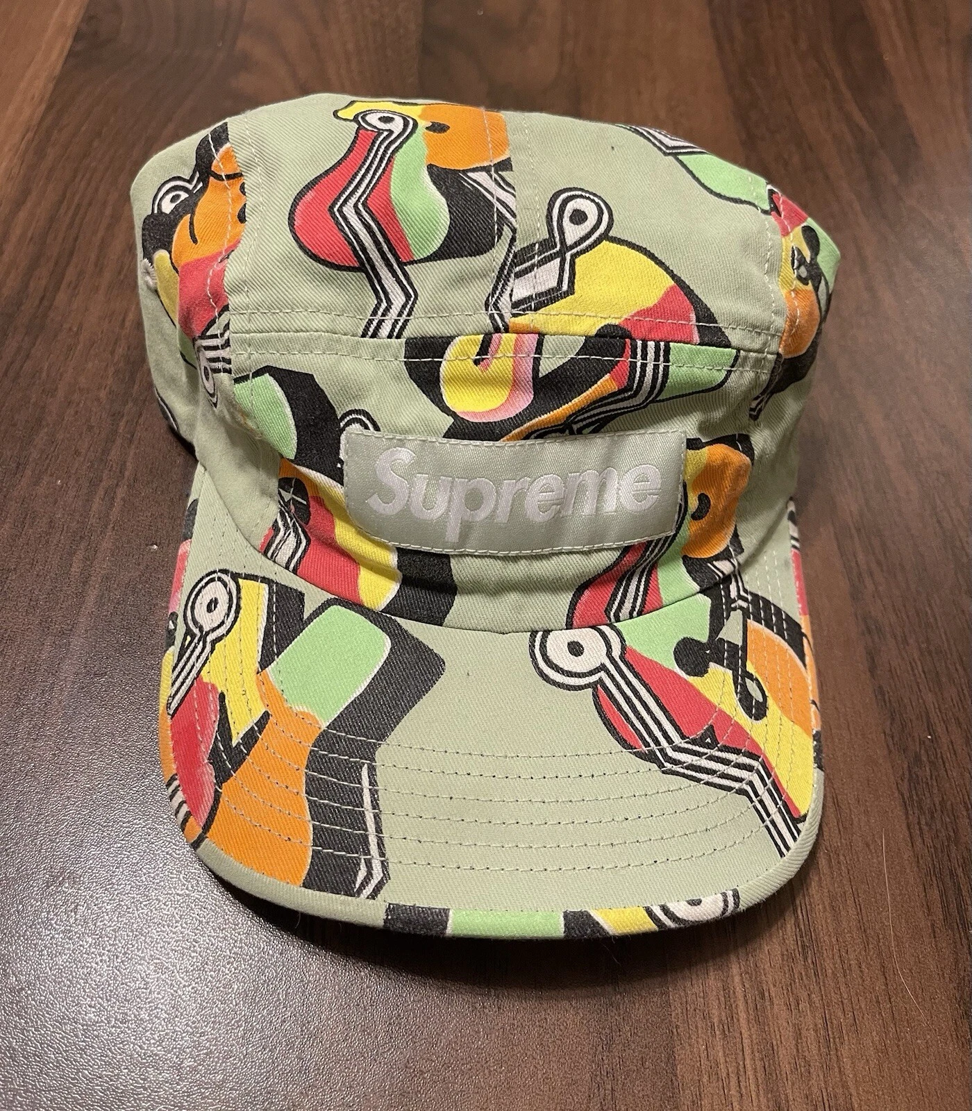 Casquette de camping voiture entière Supreme Blade FW16 verte 