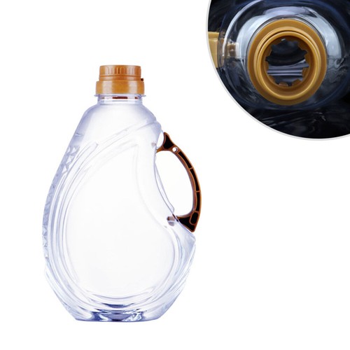 2 Pcs/1 Plastic Oil Bottle Olive Oil Glass Bottle Oil Storage Kettle
