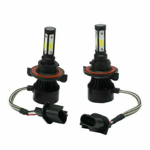 Bombillas de faros LED de 4 lados haz alto-bajo PARA CHRYSLER TOWN&COUNTRY 2005-2007 2x Foto 4 de 4