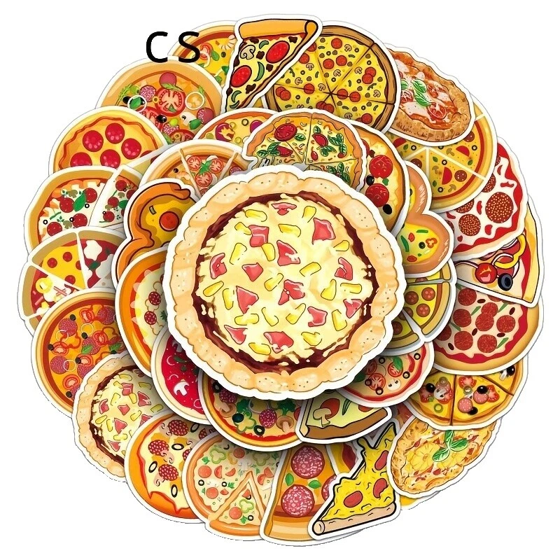 Calcomanías para Manualidades Multicolor comida y bebida